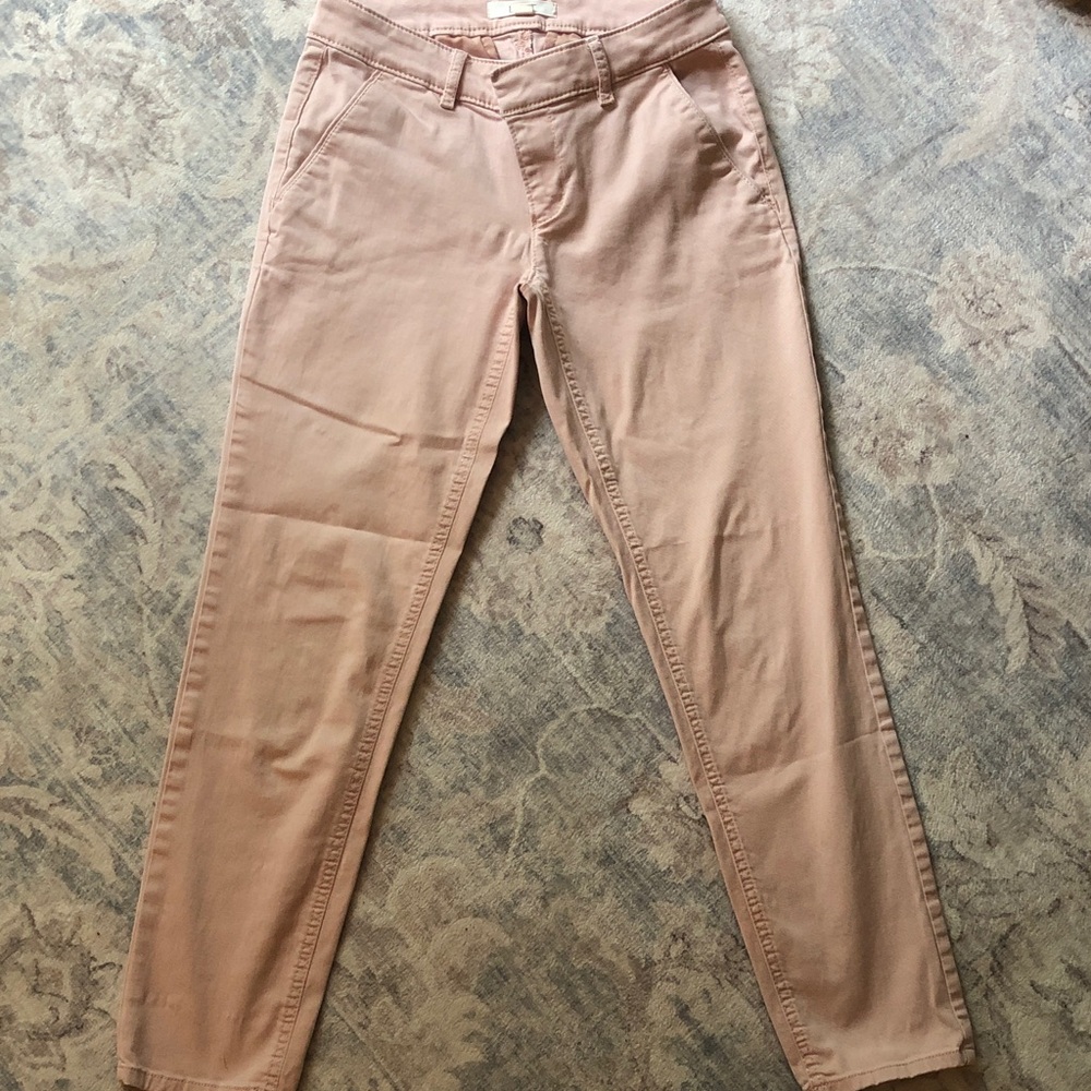 LOFT Dusty Pink Chino Pants